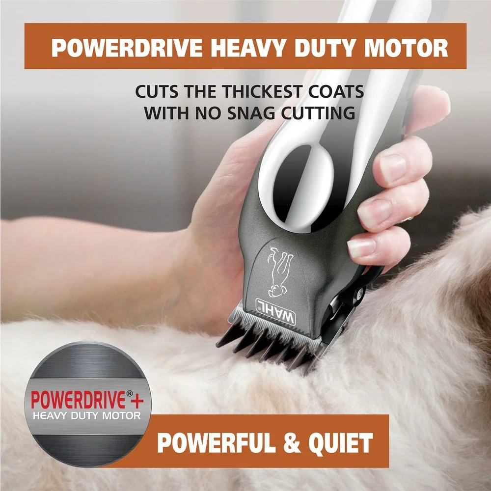 Wahl Pet Pro+ Heavy Duty Low Noise Quiet Dog Clipper - 9315